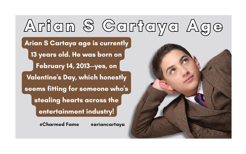 Arian S Cartaya Age