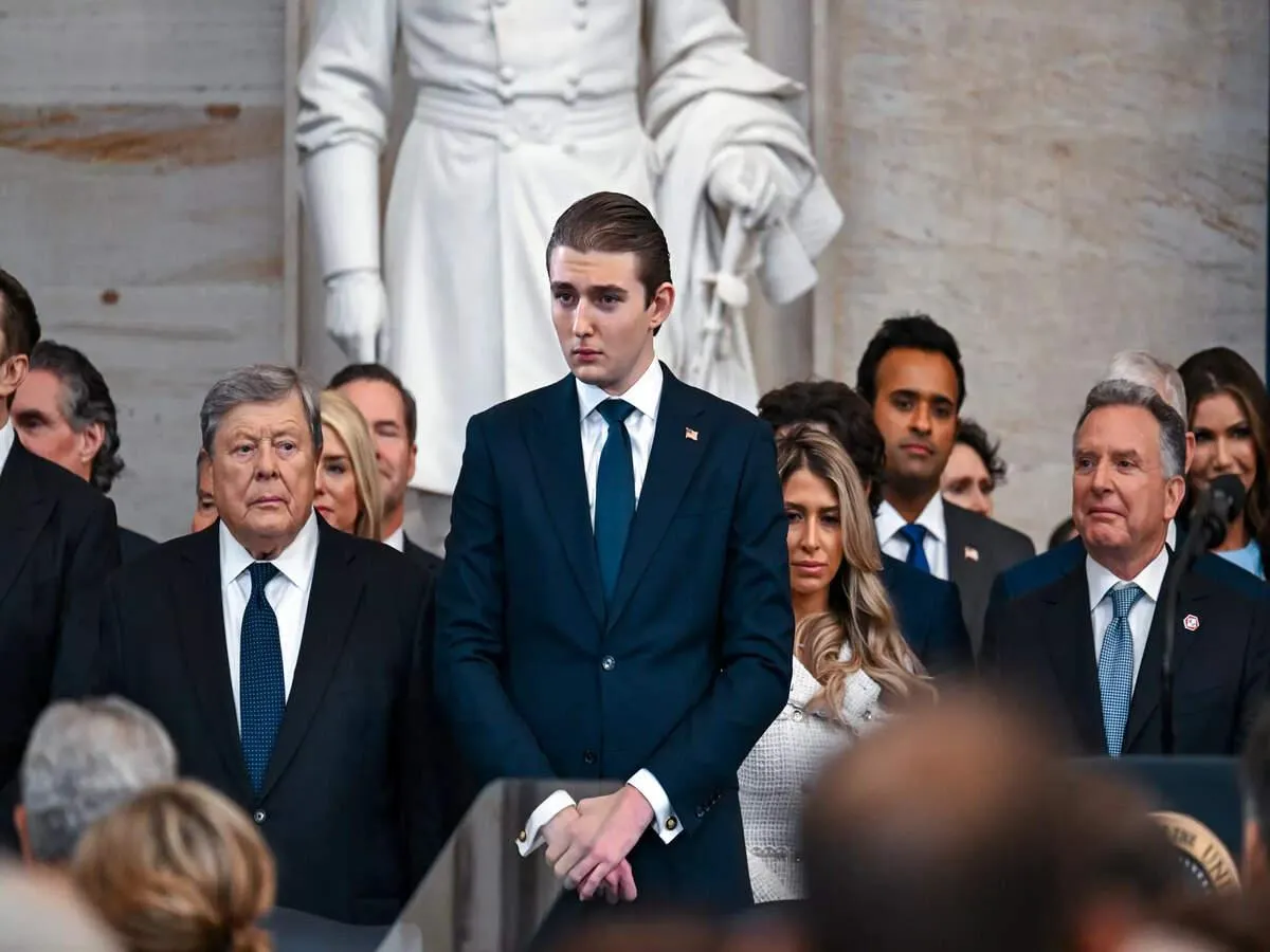 does barron trump height disease