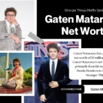 Gaten Matarazzo Net Worth